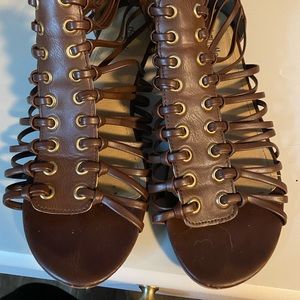 Gladiator Wedge Sandals